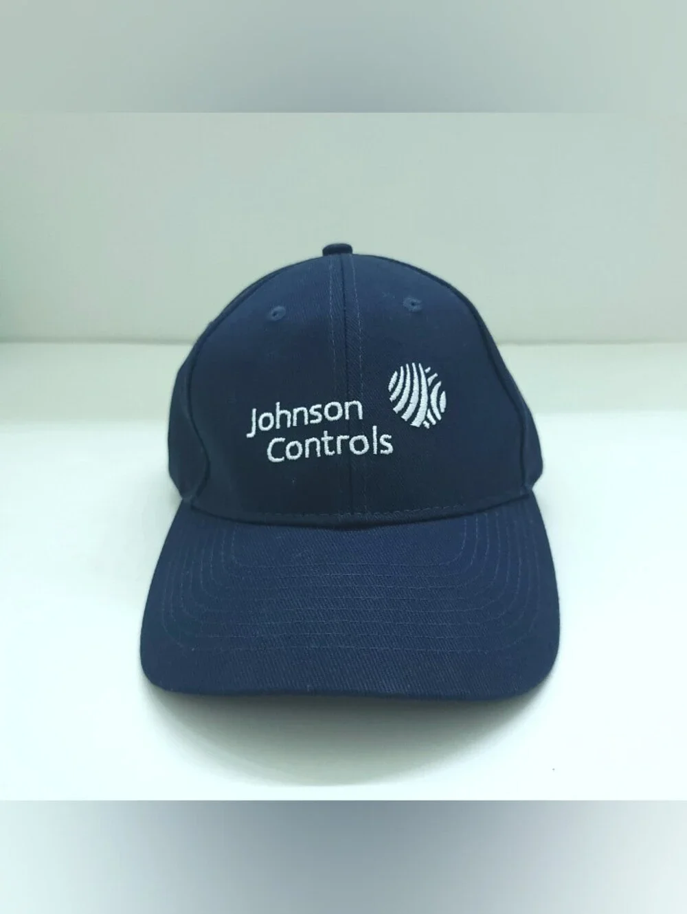 Johnson Controls Hat Blue Embroidered Adult One Size